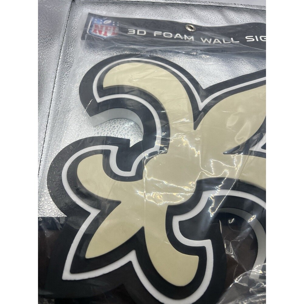 NFL New Orleans Saints 3D Foam Sign - Picture 3 of 5